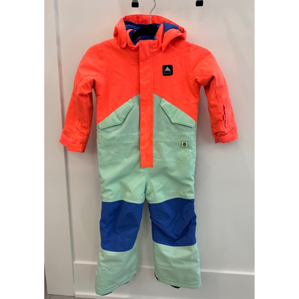 Burton Kids Toddler 4T One Piece Snowsuit Ski Snowboard Suit Hooded Winter Snow
